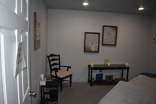 Chiropractic Gatesville TX Massage Room